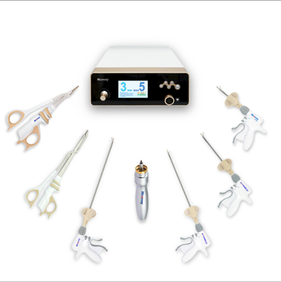 36cm Legths Ultrasonic Scalpel Harmonic Shear With Curved Titanium Tip