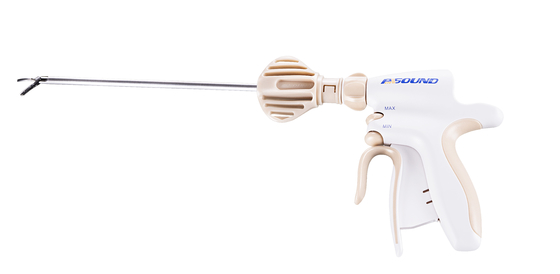 36cm Legths Ultrasonic Scalpel Harmonic Shear With Curved Titanium Tip