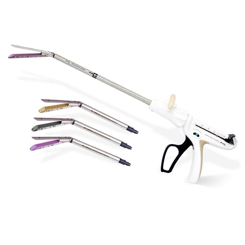 Endoscopy Instruments Linear Cutter Titanium Alloy Staple Purple Cartridge